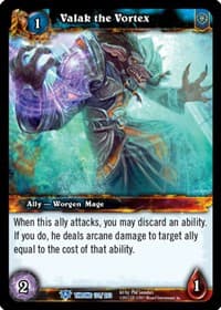 Valak the Vortex - Throne of the Tides - WoW card