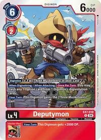 Deputymon - Digimon LIBERATOR - Digimon Card Game card