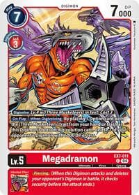 Megadramon - Digimon LIBERATOR - Digimon Card Game card