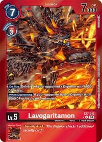 Lavogaritamon (Foil) - Digimon LIBERATOR - Digimon Card Game card