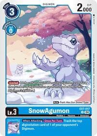 SnowAgumon - Digimon LIBERATOR - Digimon Card Game card