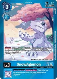 SnowAgumon (Foil) - Digimon LIBERATOR - Digimon Card Game card