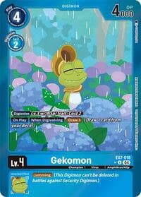 Gekomon (Foil) - Digimon LIBERATOR - Digimon Card Game card