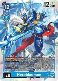 Hexeblaumon - Digimon LIBERATOR - Digimon Card Game card