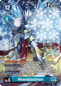 Hexeblaumon (Alternate Art) - Digimon LIBERATOR - Digimon Card Game card