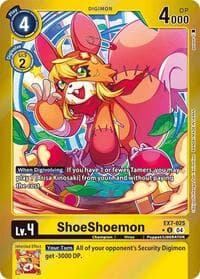 ShoeShoemon (Foil) - Digimon LIBERATOR - Digimon Card Game card