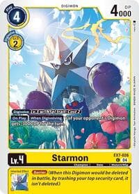 Starmon - Digimon LIBERATOR - Digimon Card Game card