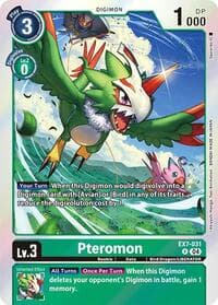 Pteromon - Digimon LIBERATOR - Digimon Card Game card