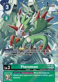 Pteromon (Alternate Art) - Digimon LIBERATOR - Digimon Card Game card