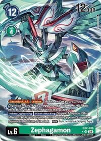 Zephagamon (Alternate Art) - Digimon LIBERATOR - Digimon Card Game card