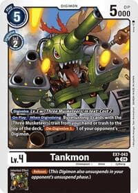 Tankmon - Digimon LIBERATOR - Digimon Card Game card