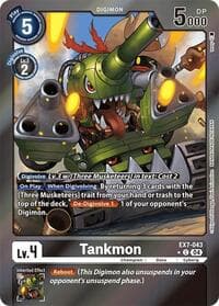 Tankmon (Foil) - Digimon LIBERATOR - Digimon Card Game card