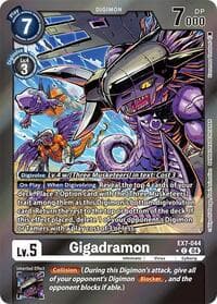 Gigadramon (Foil) - Digimon LIBERATOR - Digimon Card Game card