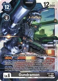 Gundramon - Digimon LIBERATOR - Digimon Card Game card
