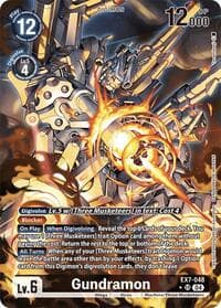 Gundramon (Alternate Art) - Digimon LIBERATOR - Digimon Card Game card