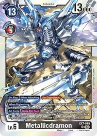 Metallicdramon - Digimon LIBERATOR - Digimon Card Game card