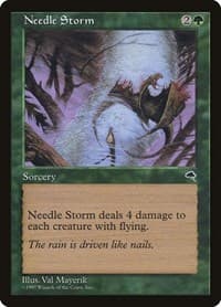Needle Storm - Tempest - Magic: The Gathering card