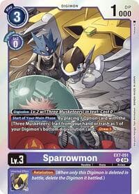 Sparrowmon - Digimon LIBERATOR - Digimon Card Game card