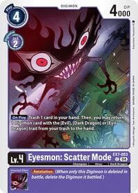 Eyesmon: Scatter Mode - Digimon LIBERATOR - Digimon Card Game card