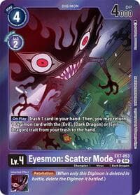 Eyesmon: Scatter Mode (Foil) - Digimon LIBERATOR - Digimon Card Game card