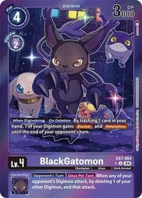 BlackGatomon (Foil) - Digimon LIBERATOR - Digimon Card Game card