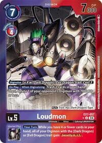 Loudmon (Foil) - Digimon LIBERATOR - Digimon Card Game card