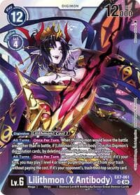 Lilithmon (X Antibody) - Digimon LIBERATOR - Digimon Card Game card