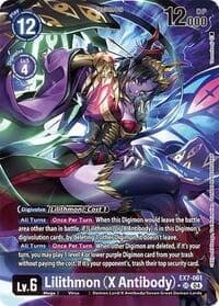Lilithmon (X Antibody) (Alternate Art) - Digimon LIBERATOR - Digimon Card Game card