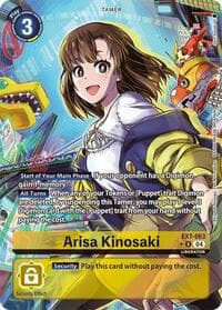 Arisa Kinosaki (Alternate Art) - Digimon LIBERATOR - Digimon Card Game card