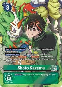 Shoto Kazama (Alternate Art) - Digimon LIBERATOR - Digimon Card Game card