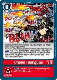Chaos Triangular - Digimon LIBERATOR - Digimon Card Game card