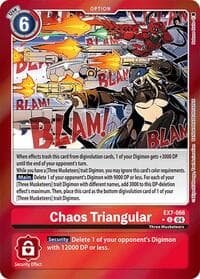 Chaos Triangular (Foil) - Digimon LIBERATOR - Digimon Card Game card