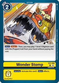 Wonder Stomp - Digimon LIBERATOR - Digimon Card Game card