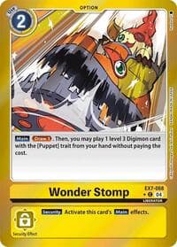 Wonder Stomp (Foil) - Digimon LIBERATOR - Digimon Card Game card