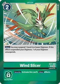 Wind Slicer (Foil) - Digimon LIBERATOR - Digimon Card Game card
