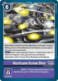 Hurricane Screw Shot - Digimon LIBERATOR - Digimon Card Game card