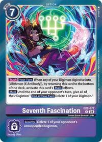 Seventh Fascination - Digimon LIBERATOR - Digimon Card Game card