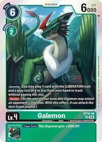 Galemon - Starter Deck 18: Guardian Vortex - Digimon Card Game card
