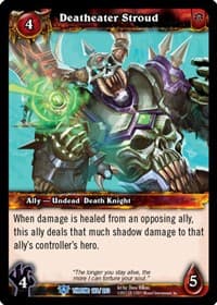 Deatheater Stroud - Throne of the Tides - WoW card