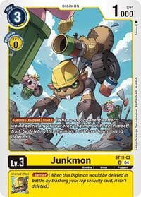 Junkmon - Starter Deck 19: Fable Waltz - Digimon Card Game card