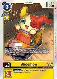 Shoemon - Starter Deck 19: Fable Waltz - Digimon Card Game card