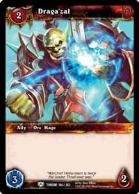 Draga'zal - Throne of the Tides - WoW card
