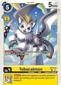 Tobucatmon - Starter Deck 19: Fable Waltz - Digimon Card Game card