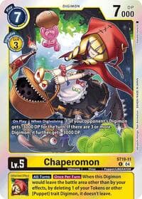 Chaperomon - Starter Deck 19: Fable Waltz - Digimon Card Game card
