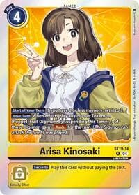 Arisa Kinosaki - Starter Deck 19: Fable Waltz - Digimon Card Game card