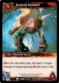 Eralysa Sunshot - Throne of the Tides - WoW card