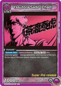Yasutora Sado (Chad) - UE01ST: BLEACH: Thousand-Year Blood War Super Pre-Release Starter Deck - Union Arena card
