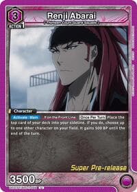 Renji Abarai (046) - UE01ST: BLEACH: Thousand-Year Blood War Super Pre-Release Starter Deck - Union Arena card