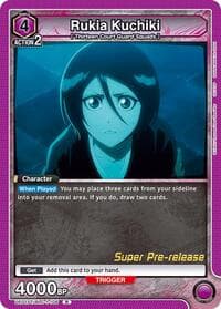 Rukia Kuchiki - UE01ST: BLEACH: Thousand-Year Blood War Super Pre-Release Starter Deck - Union Arena card