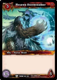 Hesawa Stormwalker - Throne of the Tides - WoW card
